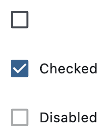 Checkbox